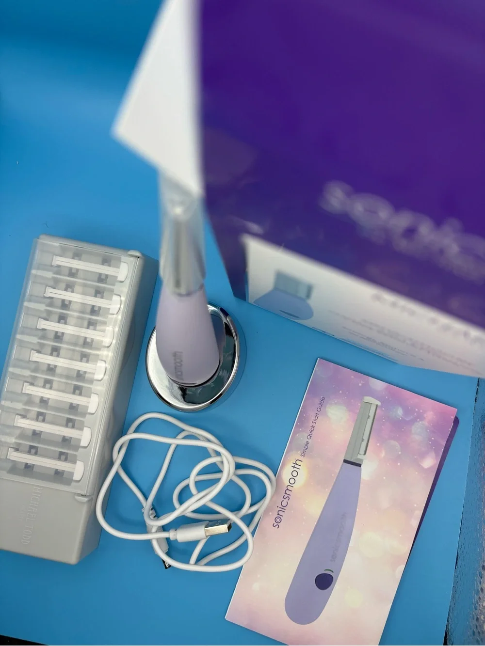 Michael Todd Beauty Sonicsmooth Dermaplane for Women Face